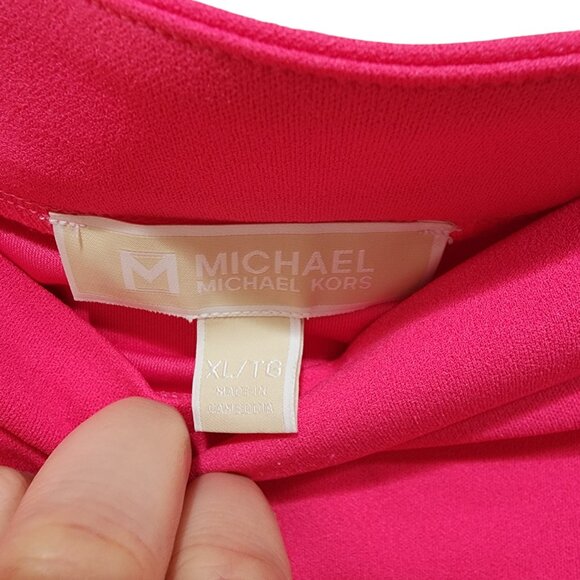 Michael Kors  Women's Mini Skirt Size XL Pink - Picture 8 of 11